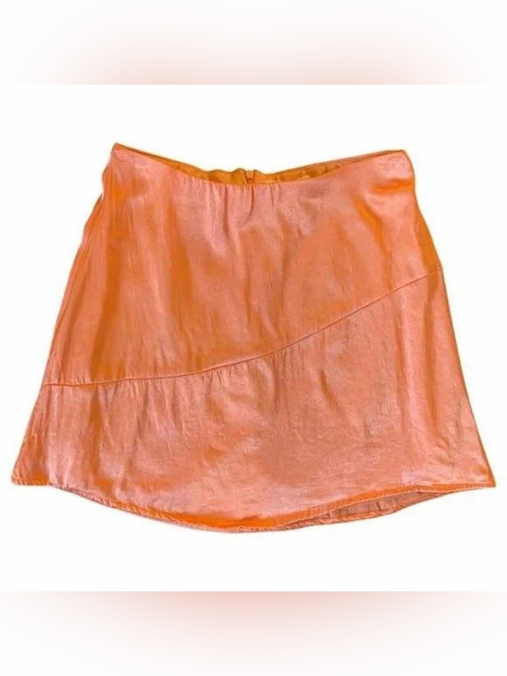 Kirious los angeles coral satin skirt